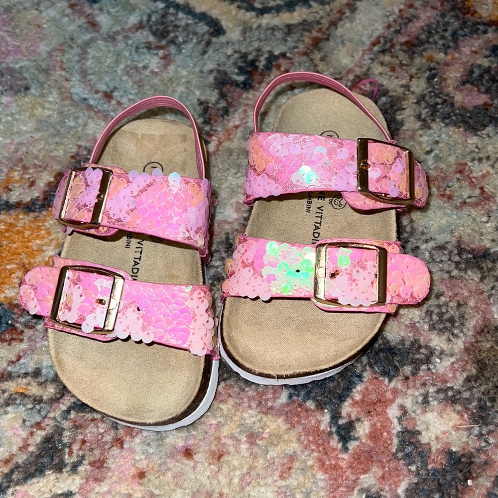 Toddler Size 7 Sparkle Sandals